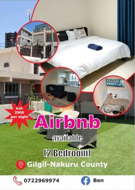 Executive 1&2 Broom Airbnb In Gilgil Nakuru Ngoại thất bức ảnh